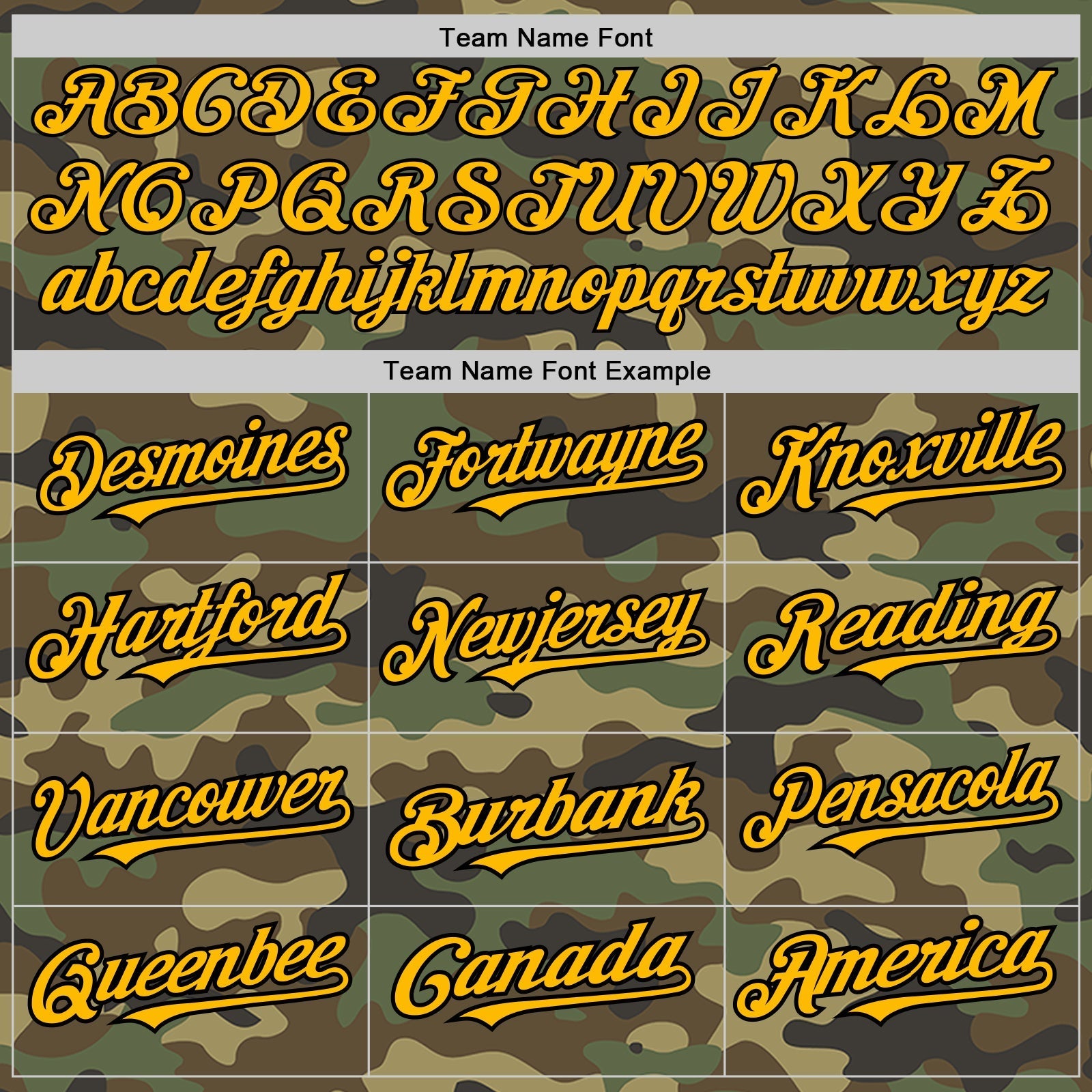 Custom Camo Gold Cream-Black Pinstripe Authentic Split Fashion Salute To Service Baseball Jersey baseball jersey product view 4