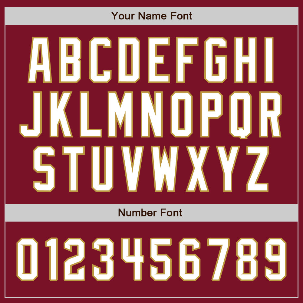 Custom Crimson Black-Old Gold Authentic Split Fashion Baseball Jersey baseball jersey product view 5