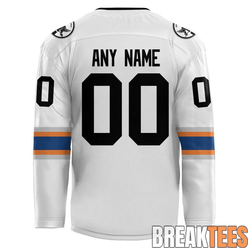 St. Cloud Norsemen Charlie Boike Night Hockey Jersey hockey jersey product view 3
