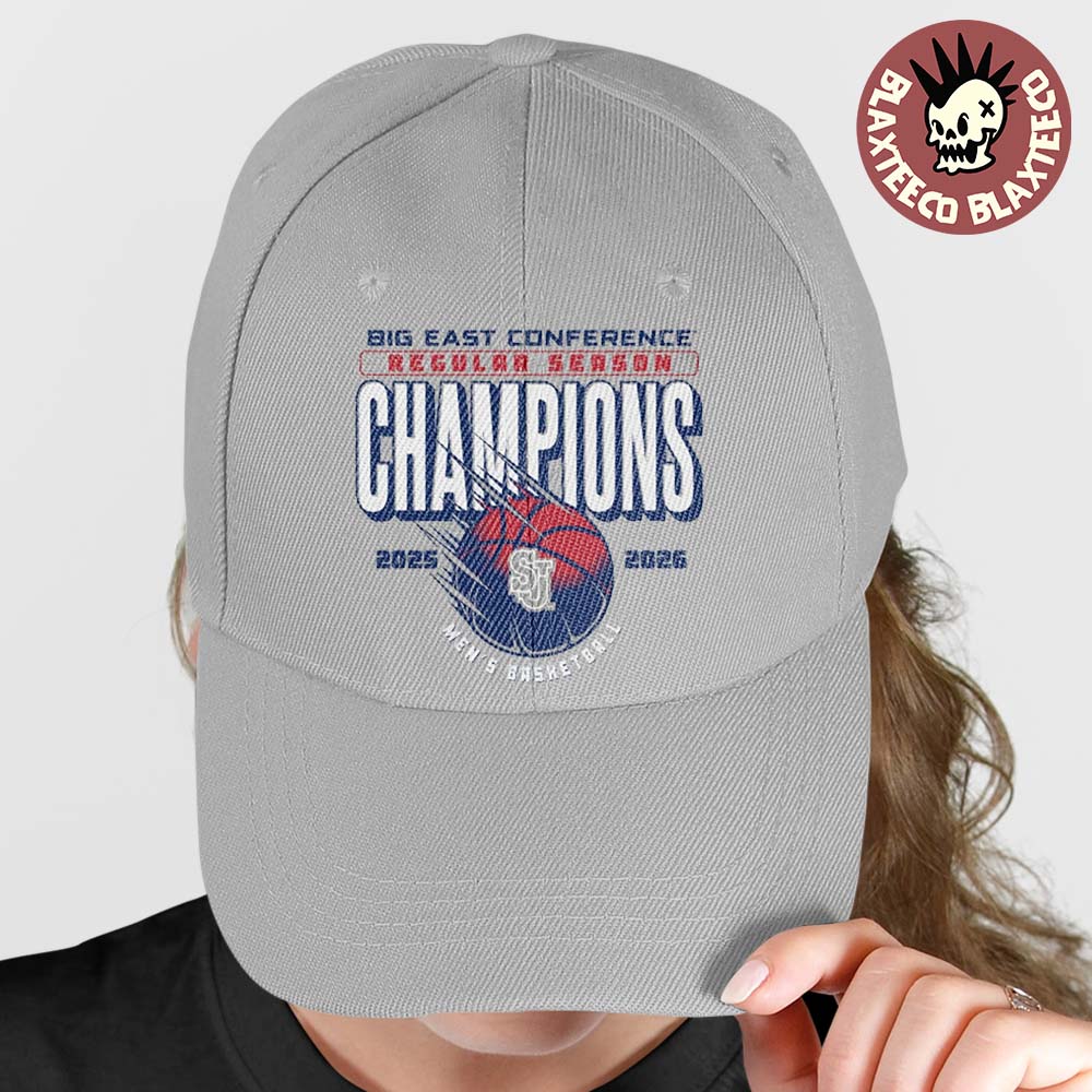 St Johns Red Storm Mens Basketball 2026 Big East Regular Season Champions Locker Room Cap Hat Snapback - T-Shirt, Sweatshirt, Hoodie