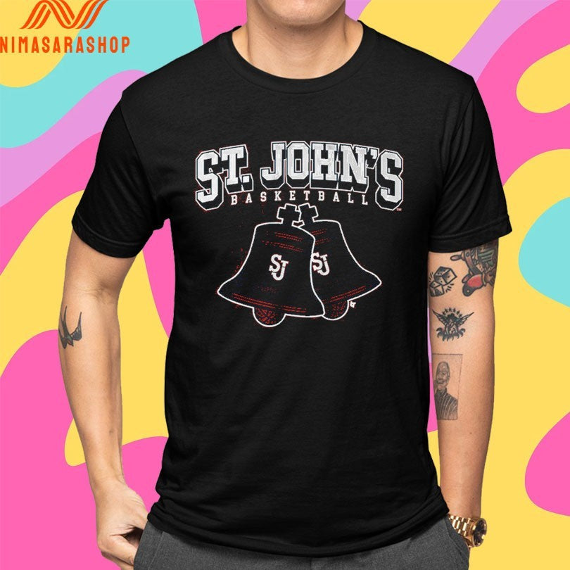 St John's Red Storm Men's Basketball Church Bells - Adult & Kids T-Shirts, Sweatshirts & Hoodies apparel design preview 4