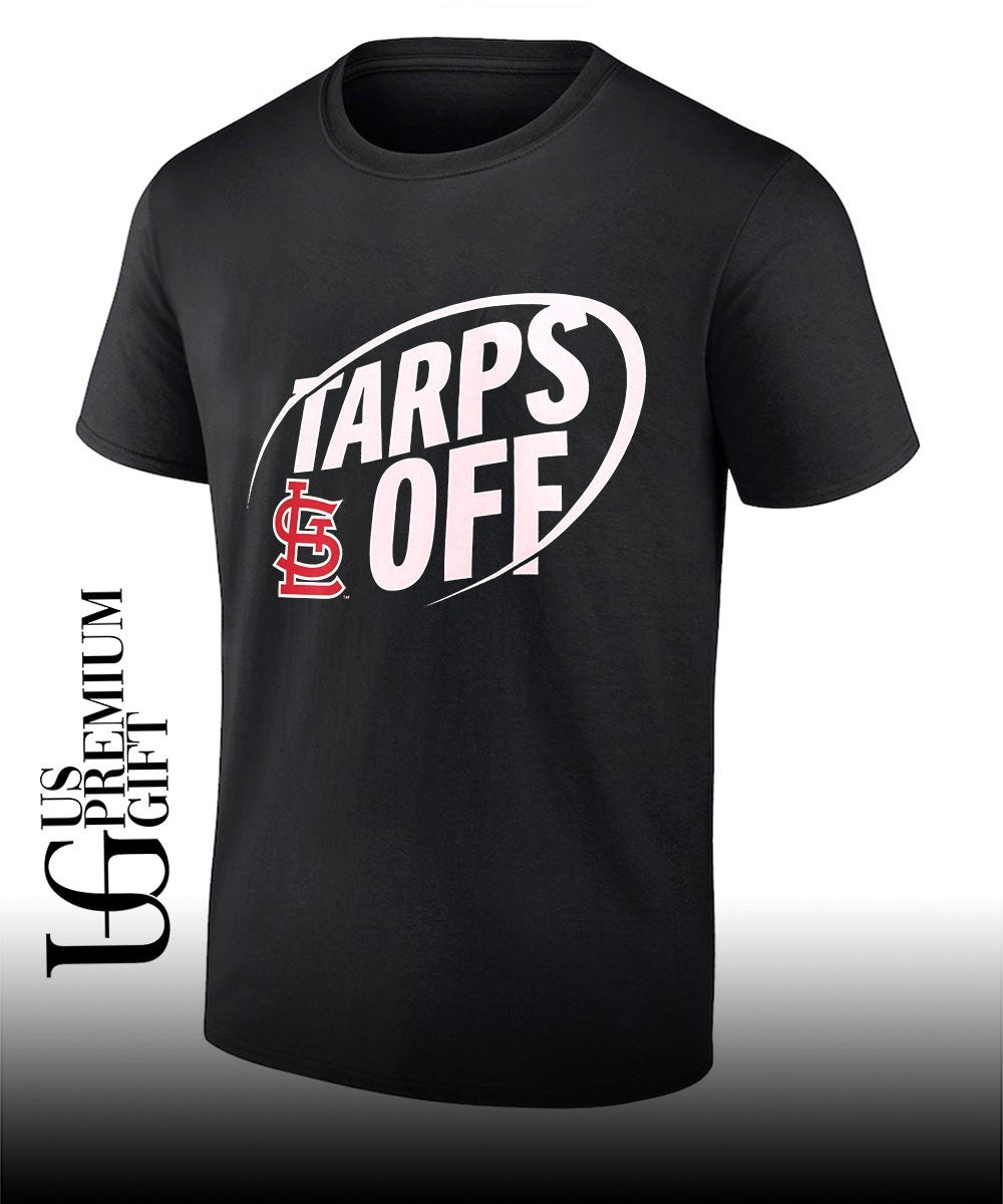 St. Louis Cardinals Tarps Off logo shirt Unisex T-shirt, Sweatshirt, Hoodie, Long Sleeve Tee - T-Shirt, Sweatshirt, Hoodie