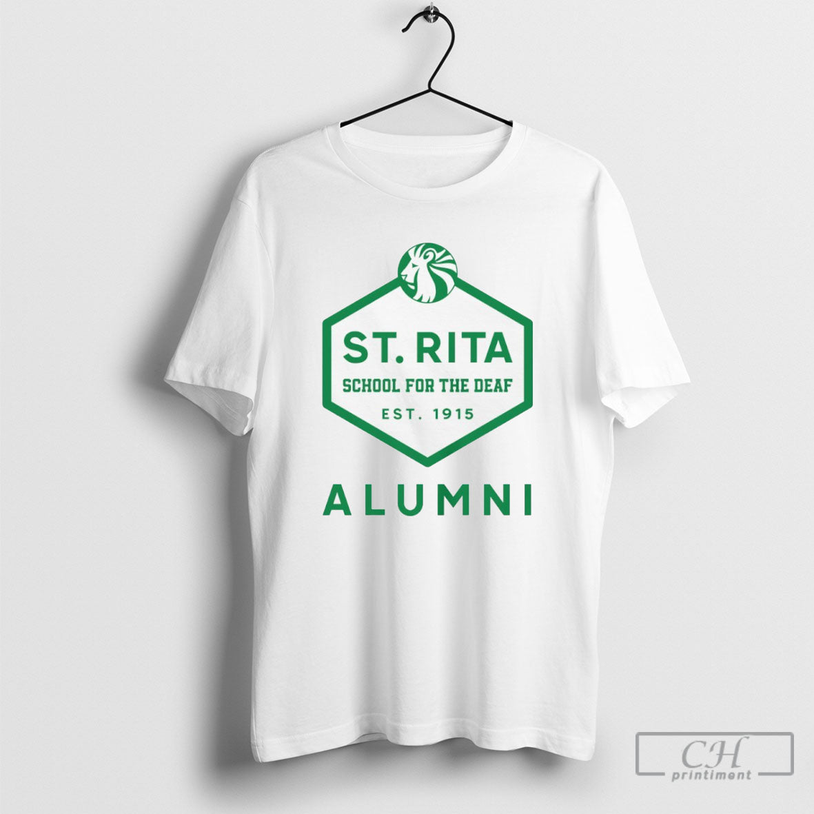 St Rita Alumni School For The Deaf Est 1915 Shirt Tee Unisex T-shirt, Sweatshirt, Hoodie, Long Sleeve Tee - T-Shirt, Sweatshirt, Hoodie