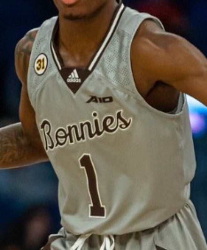 St. Bonaventure Bonnies 2022-23 Home College Football Jersey football jersey product view 1