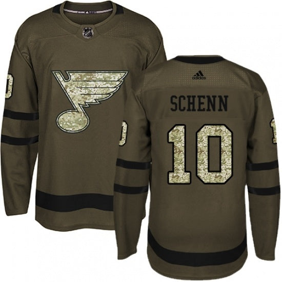 St. Louis Blues #10 Brayden Schenn Hockey Jersey hockey jersey product view 1