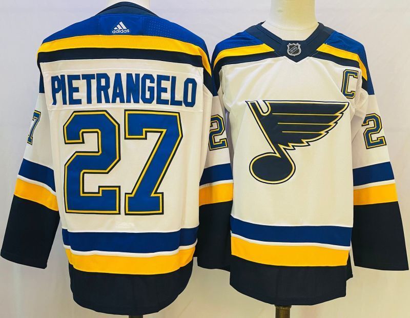 St. Louis Blues #27 Alex Pietrangelo Style 1 Hockey Jersey hockey jersey product view 1