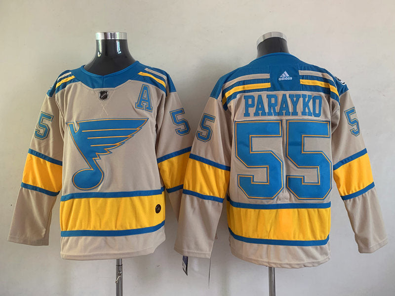 St. Louis Blues #55 Colton Parayko Style 2 Hockey Jersey hockey jersey product view 1