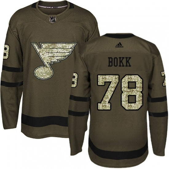 St. Louis Blues #78 Beau Bennett Hockey Jersey hockey jersey product view 1