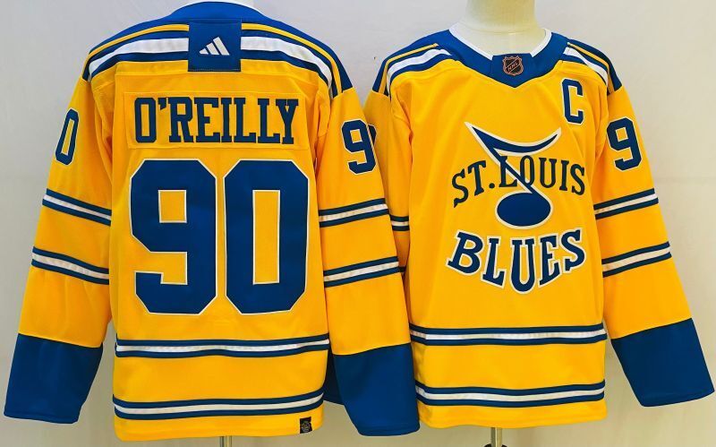 St. Louis Blues #90 Ryan O'Reilly Style 5 Hockey Jersey hockey jersey product view 1