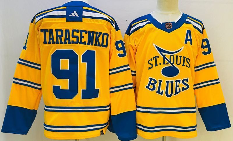 St. Louis Blues #91 Vladimir Tarasenko Style 5 Hockey Jersey hockey jersey product view 1