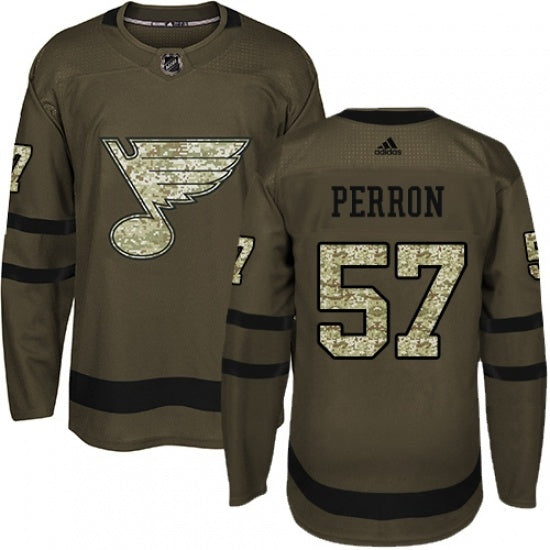 St. Louis Blues # 57 David Perron Hockey Jersey hockey jersey product view 1