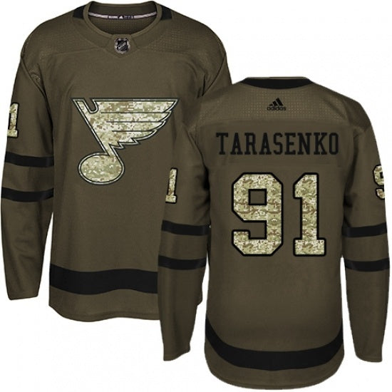 St. Louis Blues # 91 Vladimir Tarasenko Hockey Jersey hockey jersey product view 1
