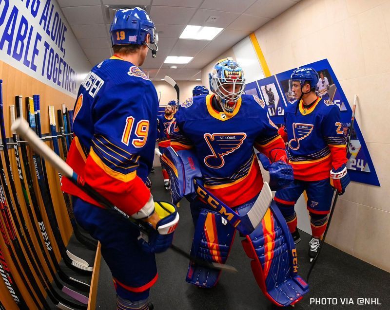 St. Louis Blues throwback-uniforms-2019-2020 Hockey Jersey hockey jersey product view 1