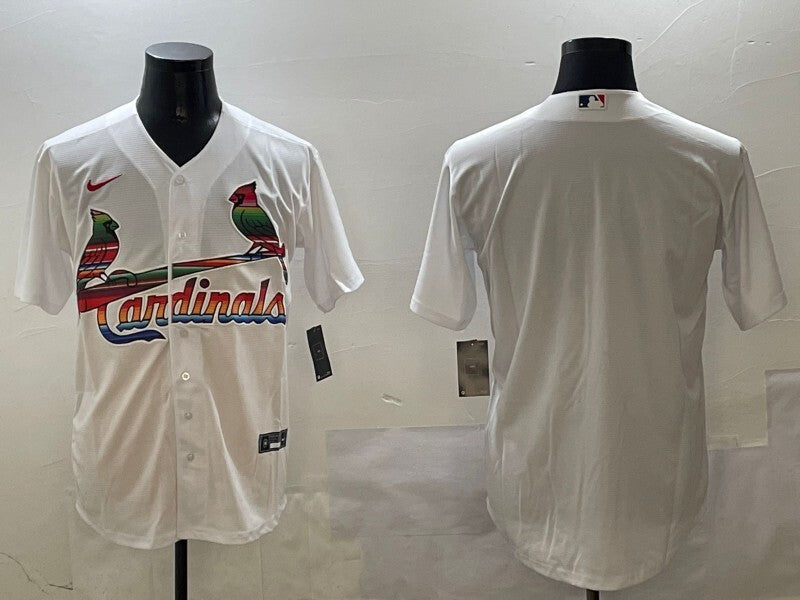 St. Louis Cardinals Red Adult Baseball Jersey baseball jersey product view 1
