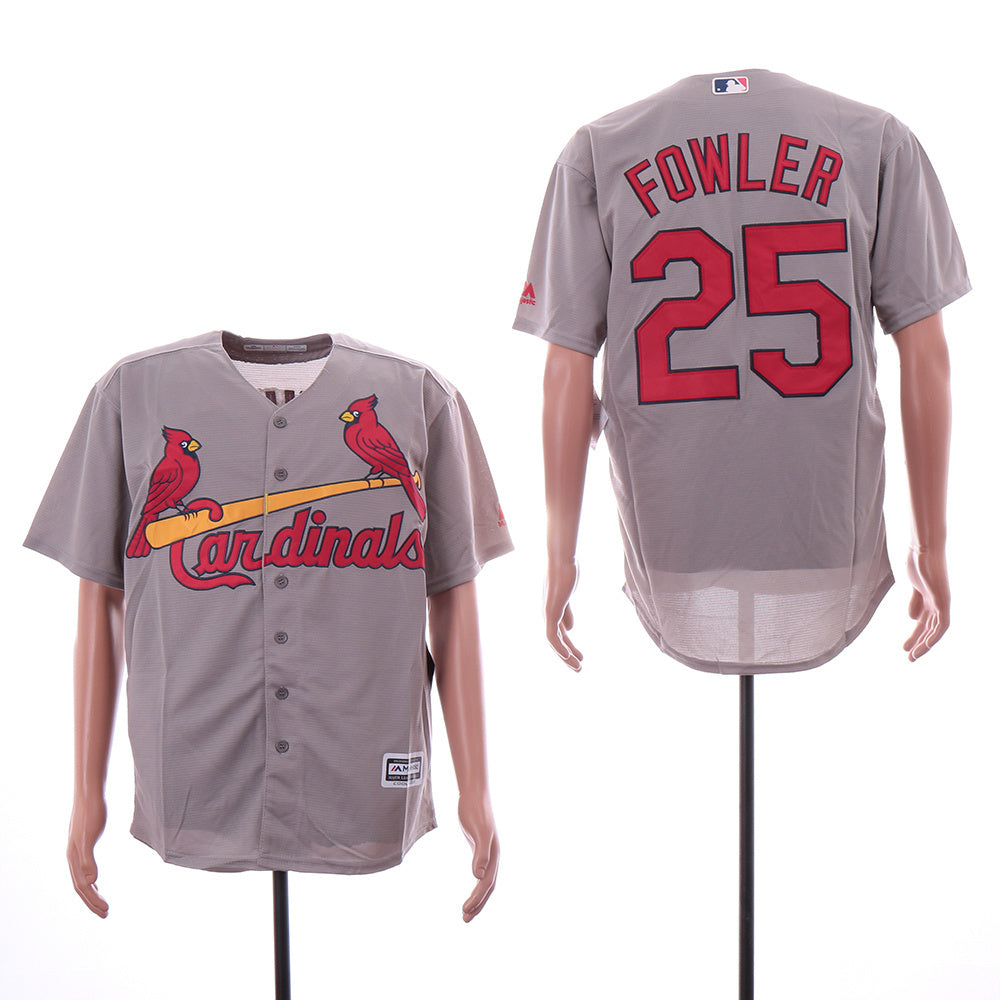 St. Louis Cardinals #25 Style 1 Baseball Jersey baseball jersey product view 1