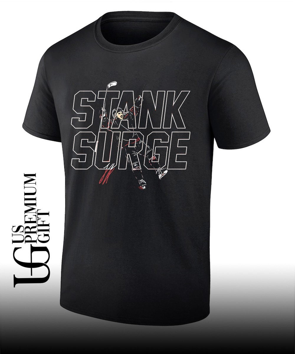 Stank Surge Logan Stankoven Carolina Hurricanes hockey signature shirt Unisex T-shirt, Sweatshirt, Hoodie, Long Sleeve Tee - T-Shirt, Sweatshirt, Hoodie