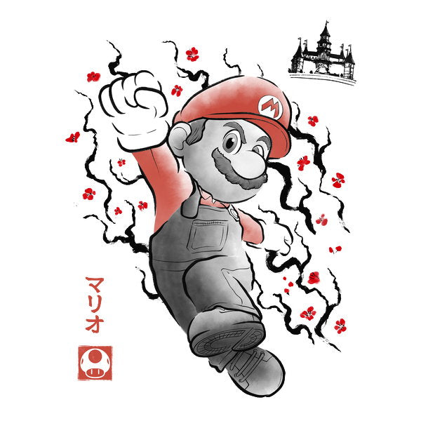 Star Plumber Sumi E Unisex T-shirt, Sweatshirt, Hoodie, Long Sleeve Tee - T-Shirt, Sweatshirt, Hoodie