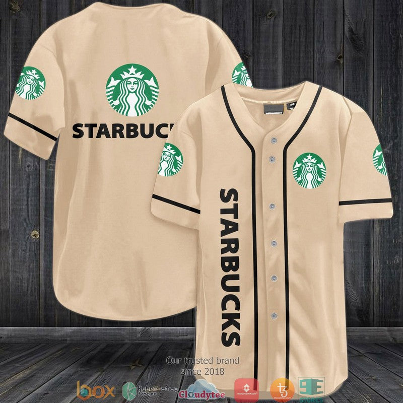 BEST Starbucks Baseball Jersey baseball jersey product view 1