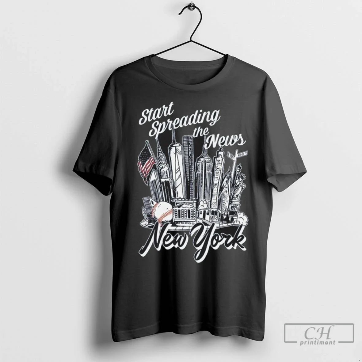Start Spreading The News New York T Shirts Unisex T-shirt, Sweatshirt, Hoodie, Long Sleeve Tee - T-Shirt, Sweatshirt, Hoodie