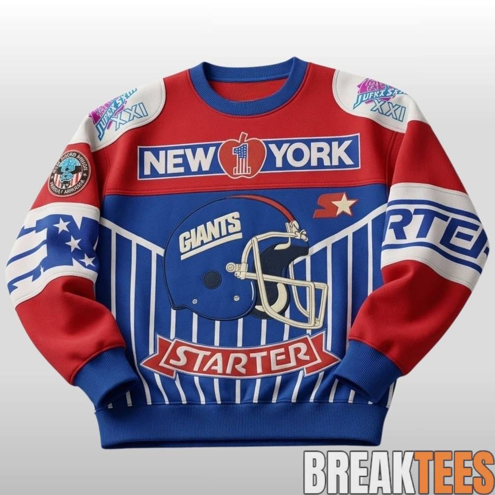 Starter New York Giants 1980 Vintage Sweatshirt Unisex T-shirt, Sweatshirt, Hoodie, Long Sleeve Tee - T-Shirt, Sweatshirt, Hoodie