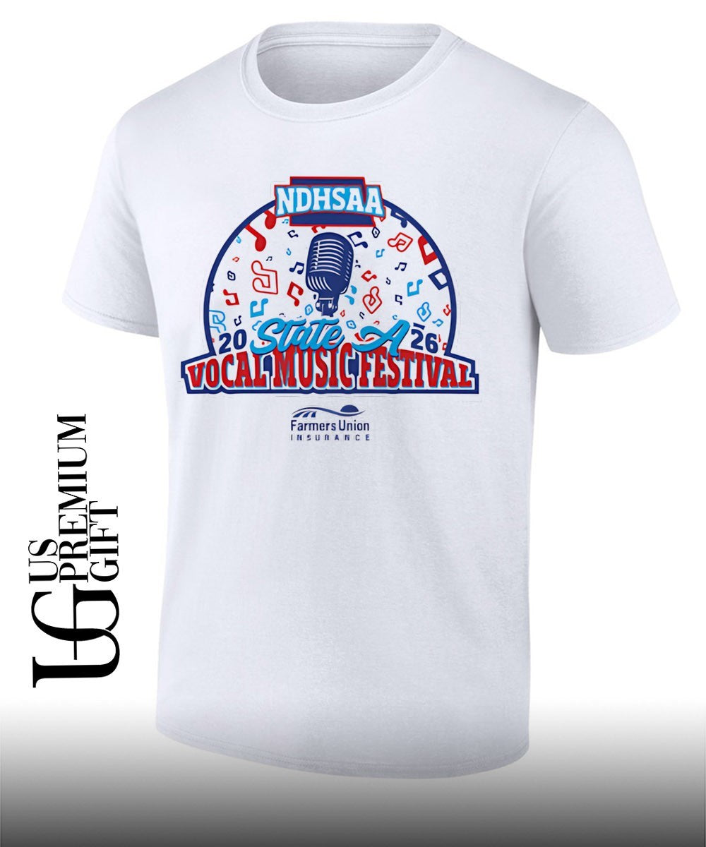 State A Vocal Music Festival NDHSAA 2026 shirt Unisex T-shirt, Sweatshirt, Hoodie, Long Sleeve Tee - T-Shirt, Sweatshirt, Hoodie