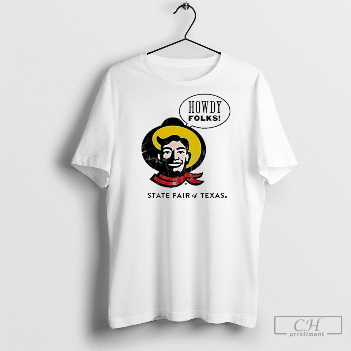 State Fair Of Texas Howdy Folks Cowboy Shirt Tee Unisex T-shirt, Sweatshirt, Hoodie, Long Sleeve Tee - T-Shirt, Sweatshirt, Hoodie