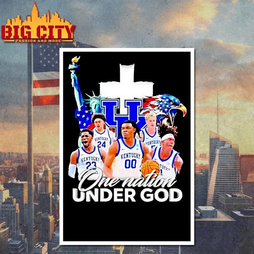 Statue Of Liberty Eagle And Kentucky Wildcats Players - Adult & Kids T-Shirts, Sweatshirts & Hoodies apparel design preview 4