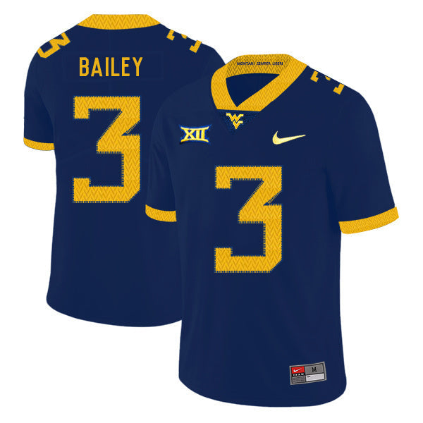 Stedman Bailey 3 Navy College Football Jersey football jersey product view 1