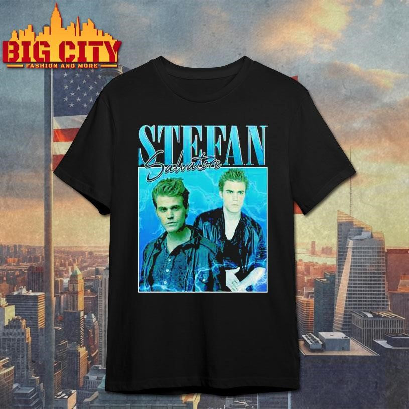 Stefan Salvatore 2025 Shirt Unisex T-shirt, Sweatshirt, Hoodie, Long Sleeve Tee - T-Shirt, Sweatshirt, Hoodie