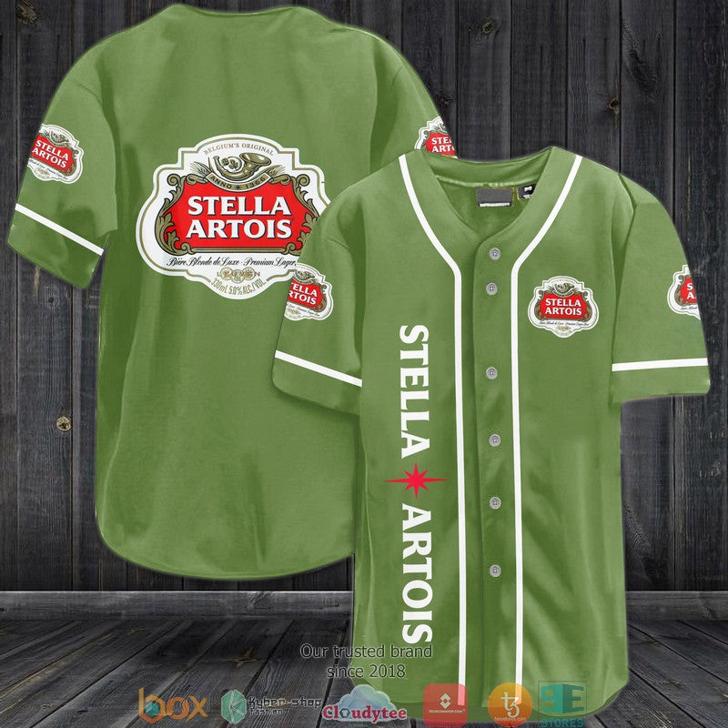 BEST Stella Artois Baseball Jersey baseball jersey product view 1