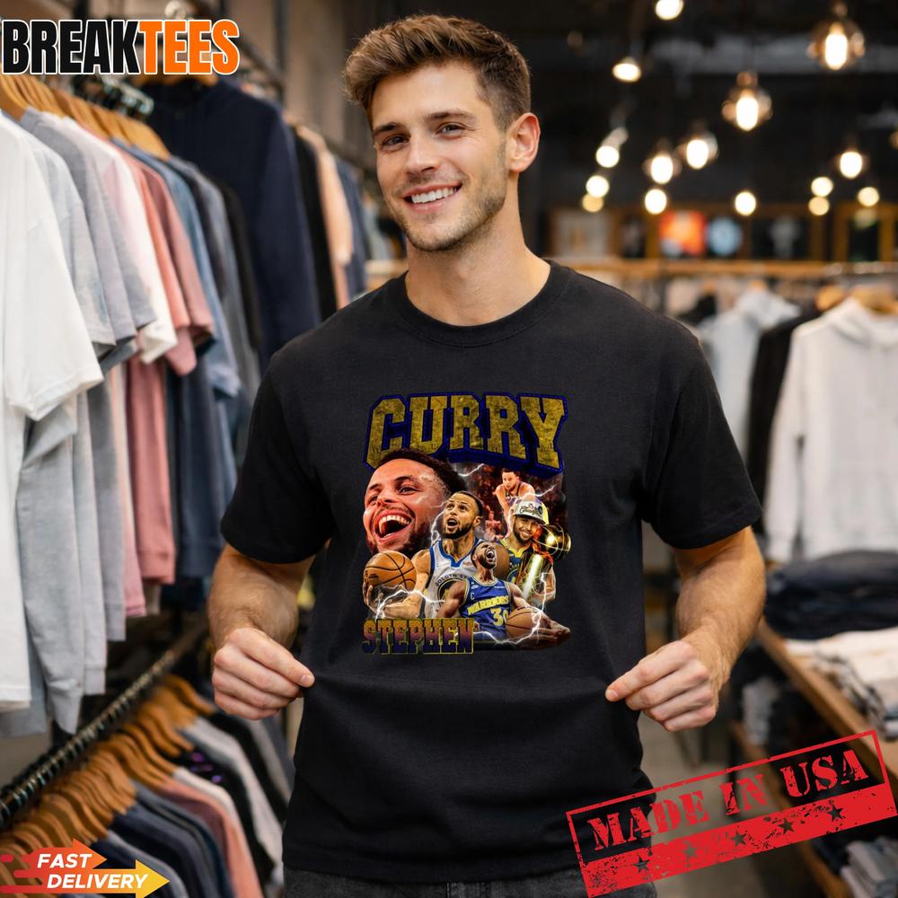 Legendary Stephen Curry Retro Vintage Basketball T-Shirt Unisex T-shirt, Sweatshirt, Hoodie, Long Sleeve Tee - T-Shirt, Sweatshirt, Hoodie