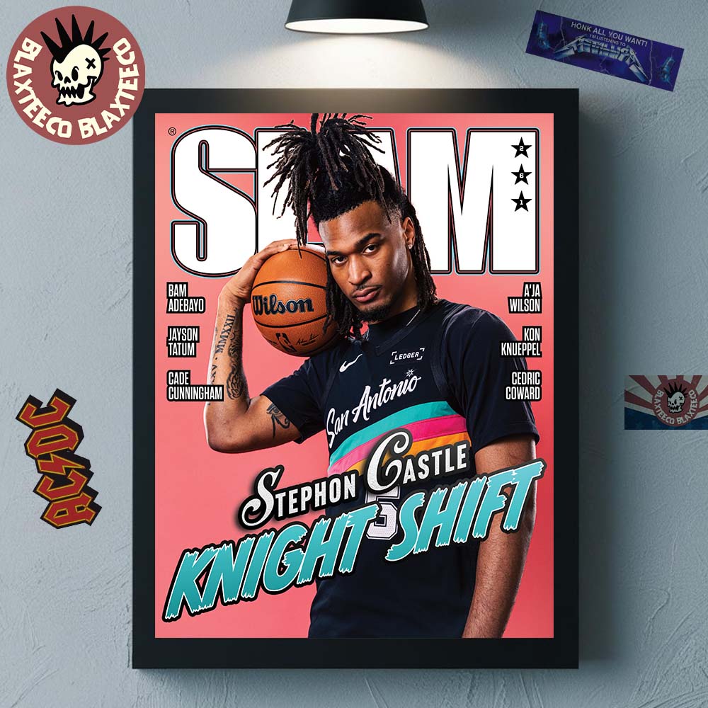 Stephon Castle On The Cover Of SLAM 261 Knight Shift Poster Canvas Unisex T-shirt, Sweatshirt, Hoodie, Long Sleeve Tee - T-Shirt, Sweatshirt, Hoodie