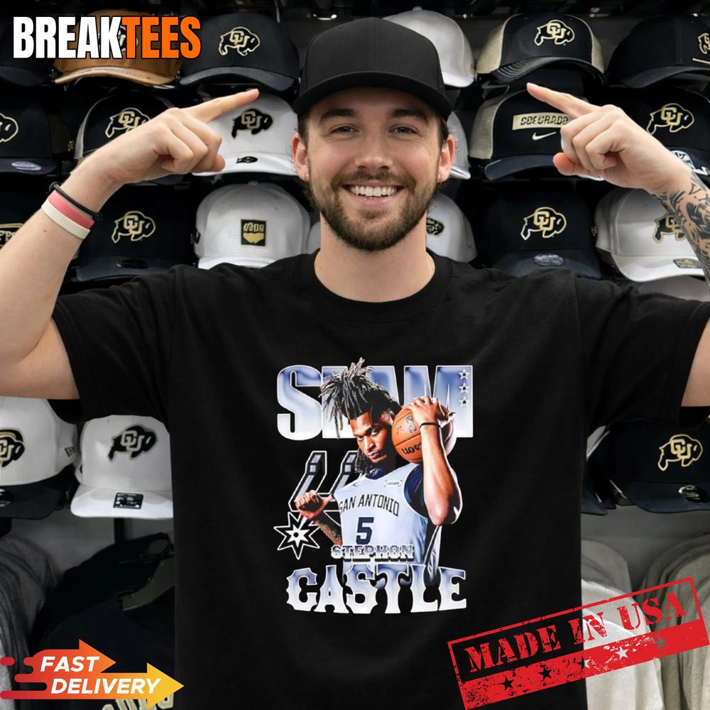 Stephon Castle San Antonio Spurs NBA SLAM remix t-shirt Unisex T-shirt, Sweatshirt, Hoodie, Long Sleeve Tee - T-Shirt, Sweatshirt, Hoodie