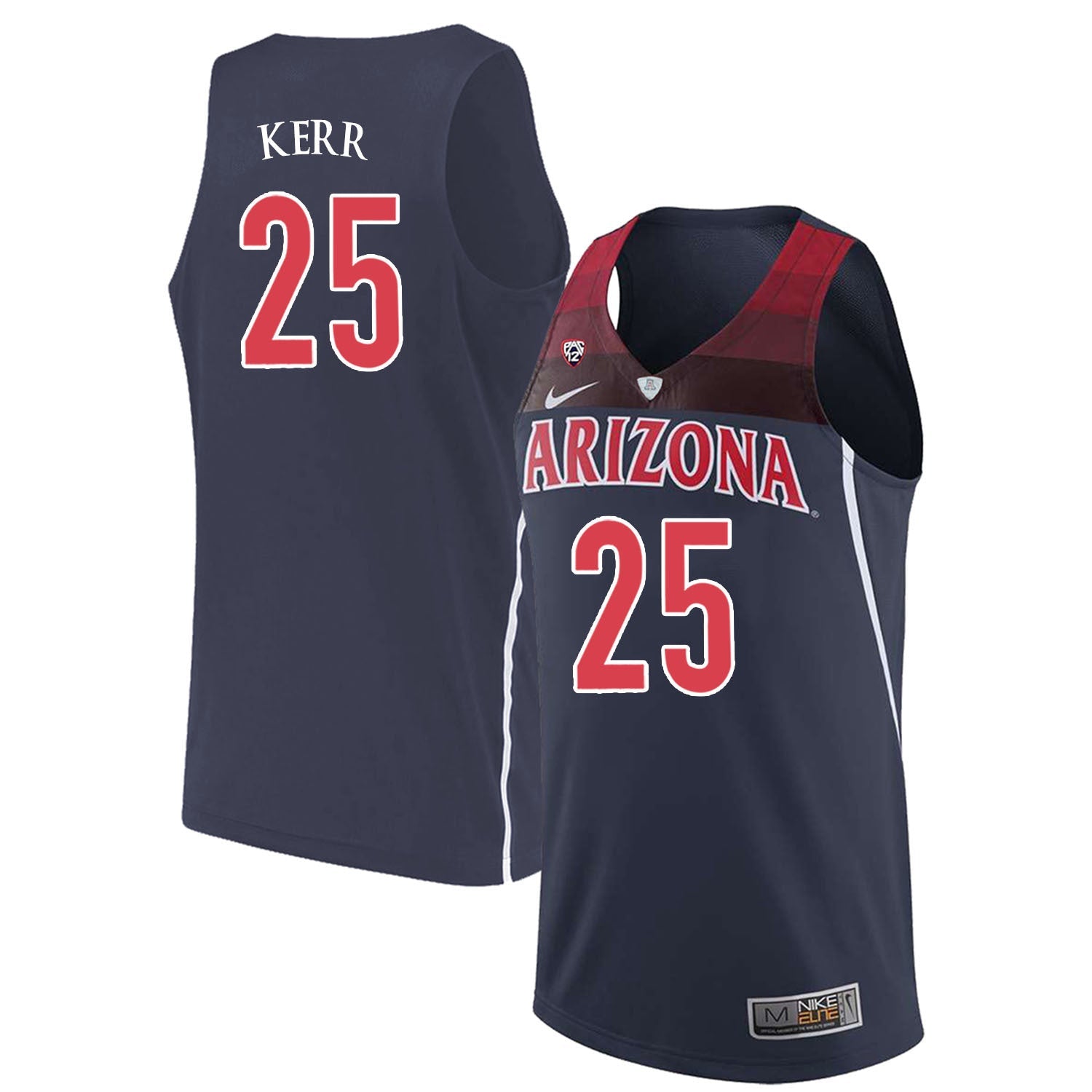 Steve Kerr 25 Navy College Football Jersey football jersey product view 1