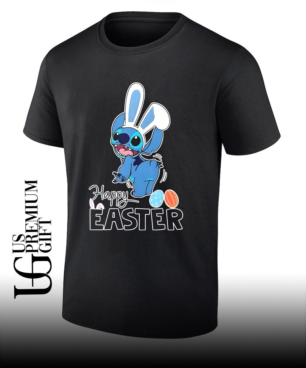 Stich Happy Easter 2026 shirt Unisex T-shirt, Sweatshirt, Hoodie, Long Sleeve Tee - T-Shirt, Sweatshirt, Hoodie