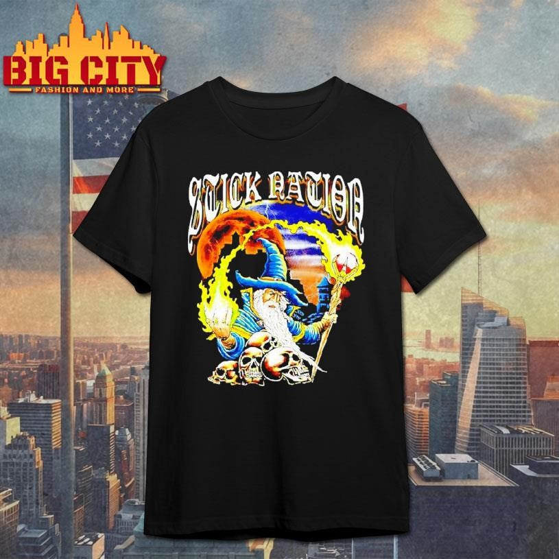 Stick Ration Wizard Skulls Shirt Unisex T-shirt, Sweatshirt, Hoodie, Long Sleeve Tee - T-Shirt, Sweatshirt, Hoodie