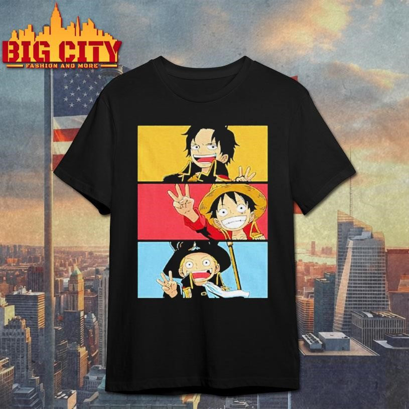 Straw Hat Pirates Manga Brothers Mugiwara Japanese Shirt Unisex T-shirt, Sweatshirt, Hoodie, Long Sleeve Tee - T-Shirt, Sweatshirt, Hoodie