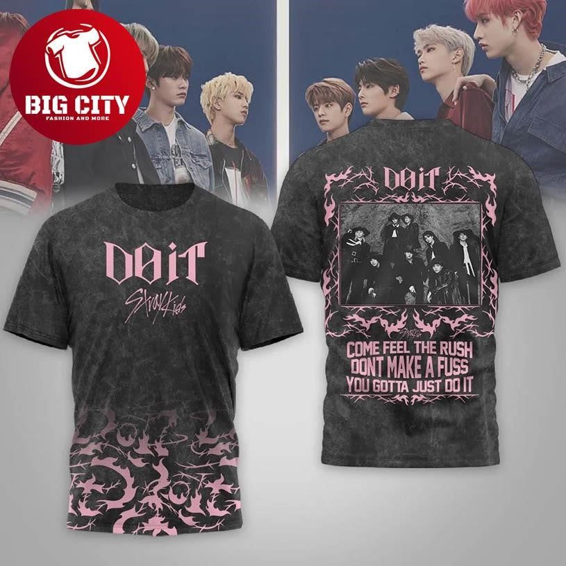 Stray Kids Do It Kpop Group Two Sided Shirt Unisex T-shirt, Sweatshirt, Hoodie, Long Sleeve Tee - T-Shirt, Sweatshirt, Hoodie