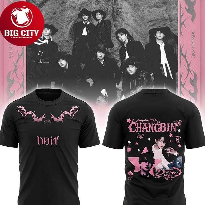 Stray Kids Do It Members 2025 Two Sided Shirt Unisex T-shirt, Sweatshirt, Hoodie, Long Sleeve Tee - T-Shirt, Sweatshirt, Hoodie
