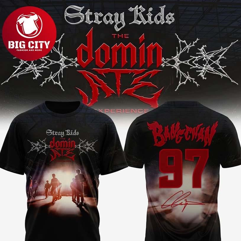 Stray Kids The Dominate ATE Experience Concert Two Sided Shirt Unisex T-shirt, Sweatshirt, Hoodie, Long Sleeve Tee - T-Shirt, Sweatshirt, Hoodie