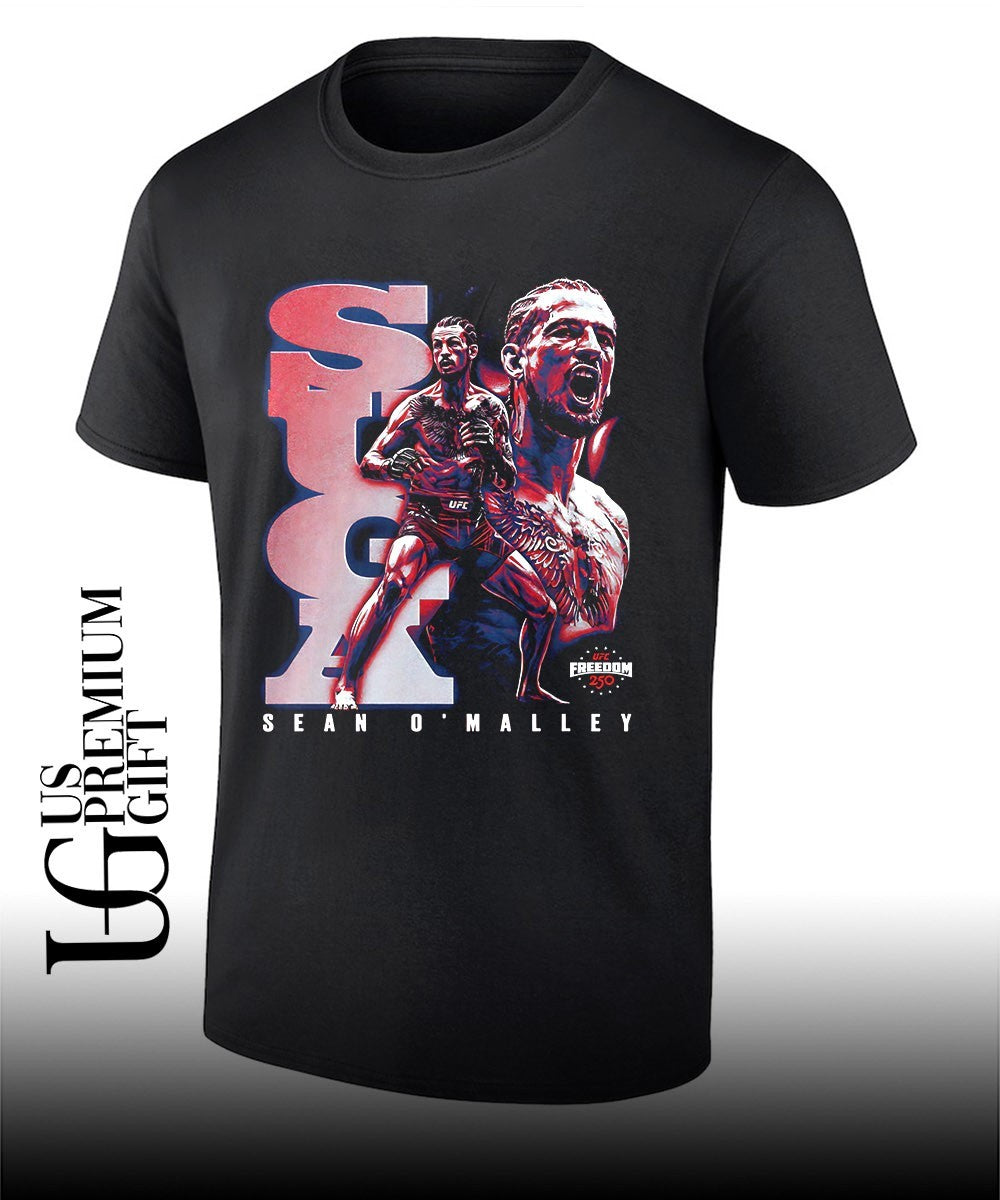 Suga Sean OMalley American mixed graphic shirt Unisex T-shirt, Sweatshirt, Hoodie, Long Sleeve Tee - T-Shirt, Sweatshirt, Hoodie