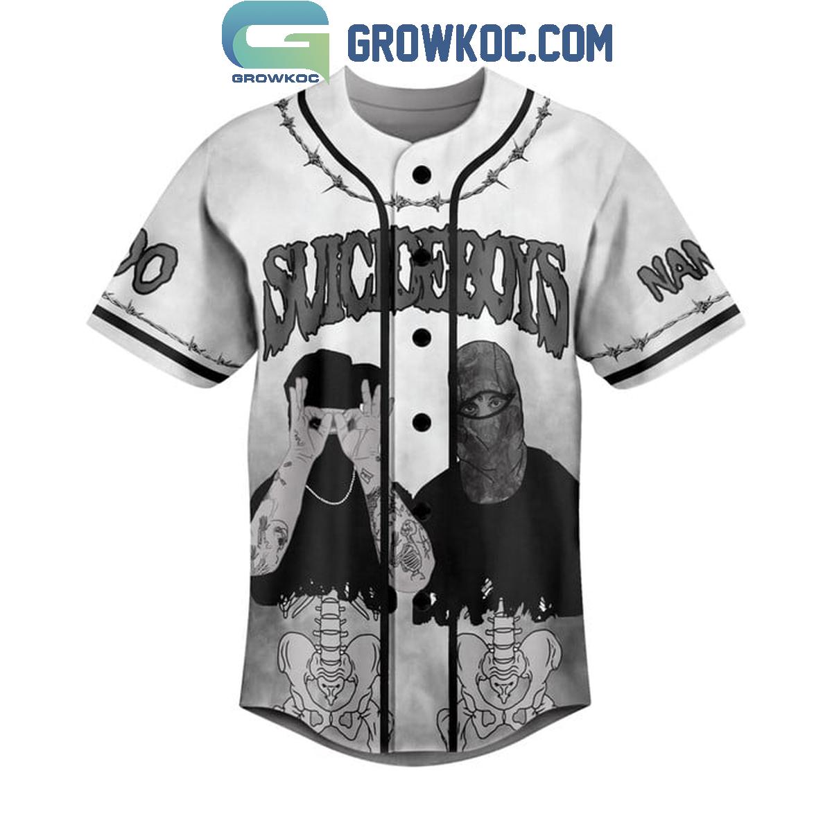 Suicideboys Long Term Effects Of Suffering Personalized Baseball Jersey baseball jersey product view 2