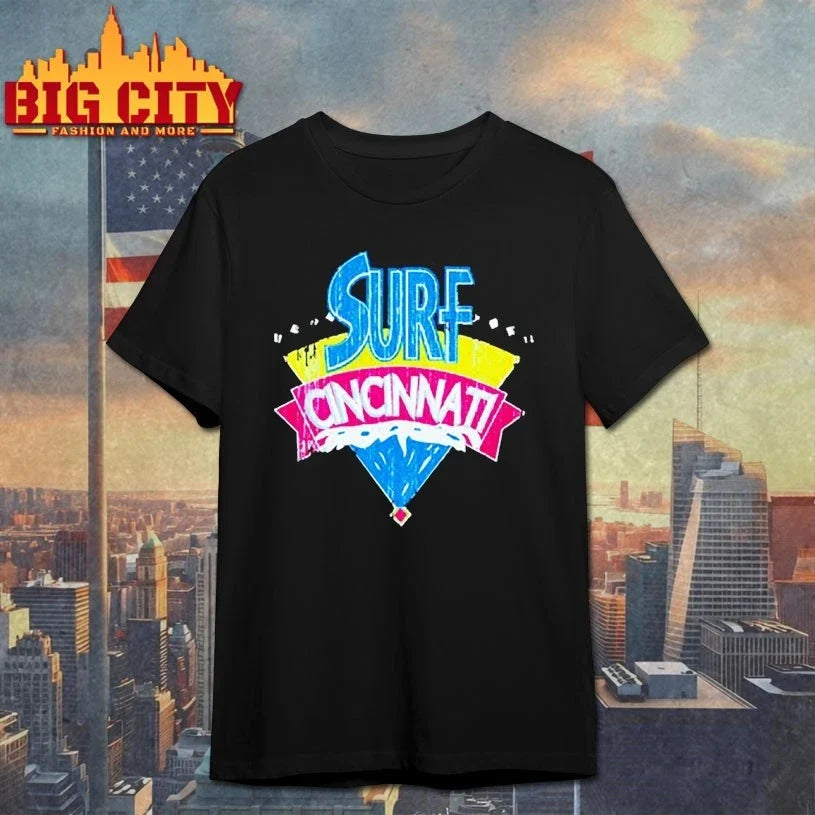 Surf Cincinnati logo shirt Unisex T-shirt, Sweatshirt, Hoodie, Long Sleeve Tee - T-Shirt, Sweatshirt, Hoodie