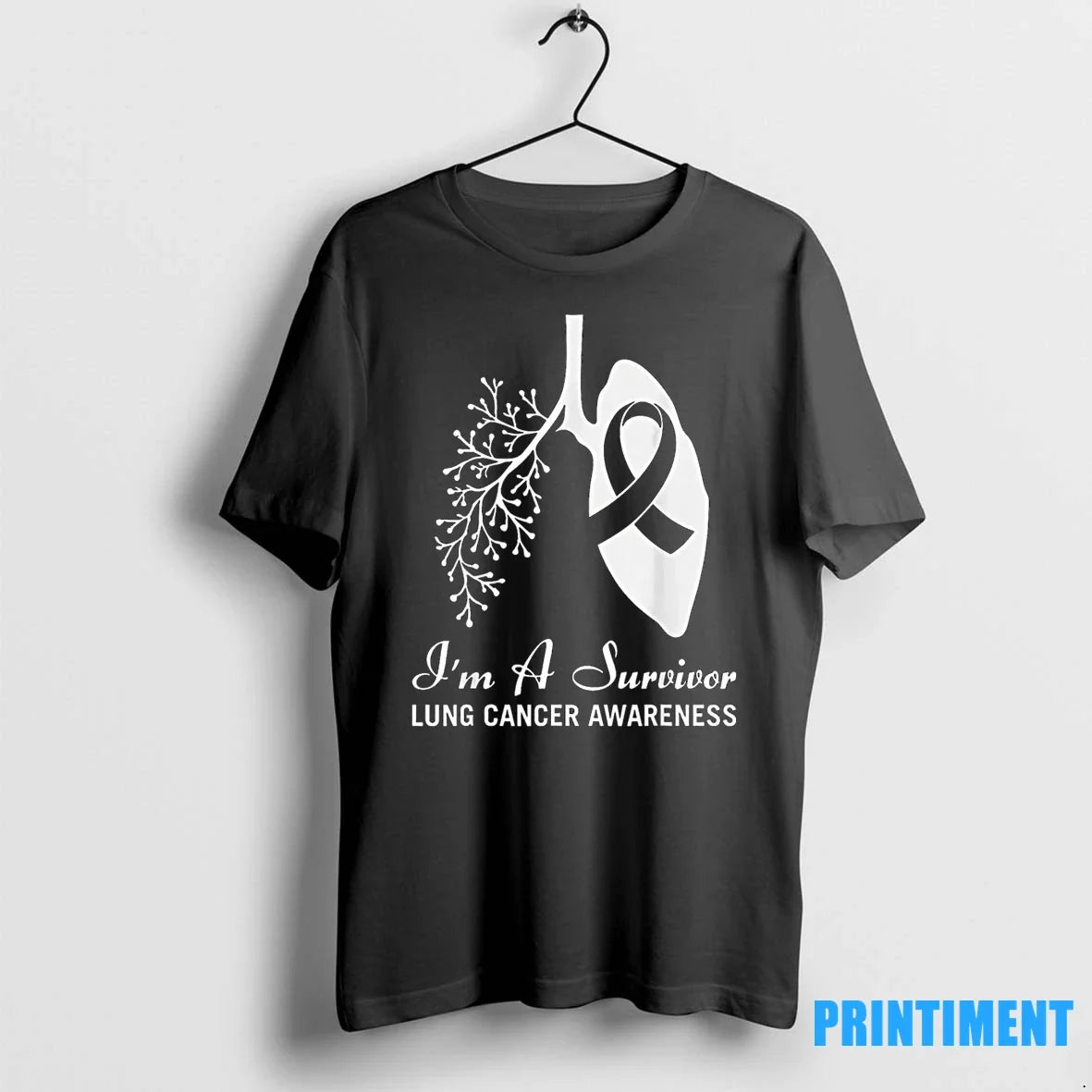 Survivor Lung Cancer Month Awareness White Ribbon Support Tshirts Sweater Unisex T-shirt, Sweatshirt, Hoodie, Long Sleeve Tee - T-Shirt, Sweatshirt, Hoodie