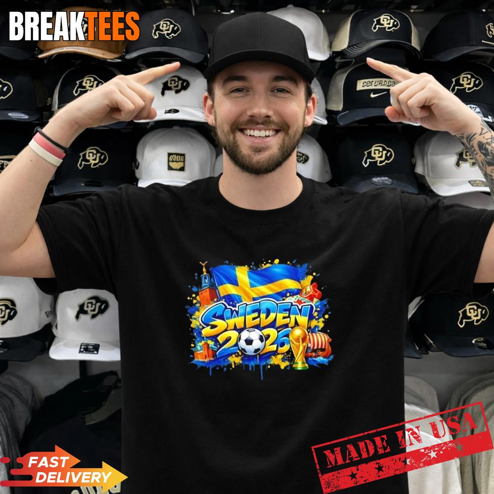 Sweden North America Soccer Tournament 2026 T-Shirt Unisex T-shirt, Sweatshirt, Hoodie, Long Sleeve Tee - T-Shirt, Sweatshirt, Hoodie