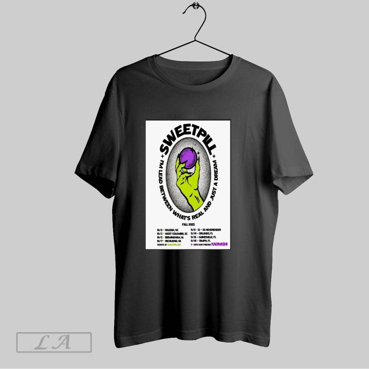 Sweet Pill Fall Tour 2025 Poster Unisex T-shirt, Sweatshirt, Hoodie, Long Sleeve Tee - T-Shirt, Sweatshirt, Hoodie