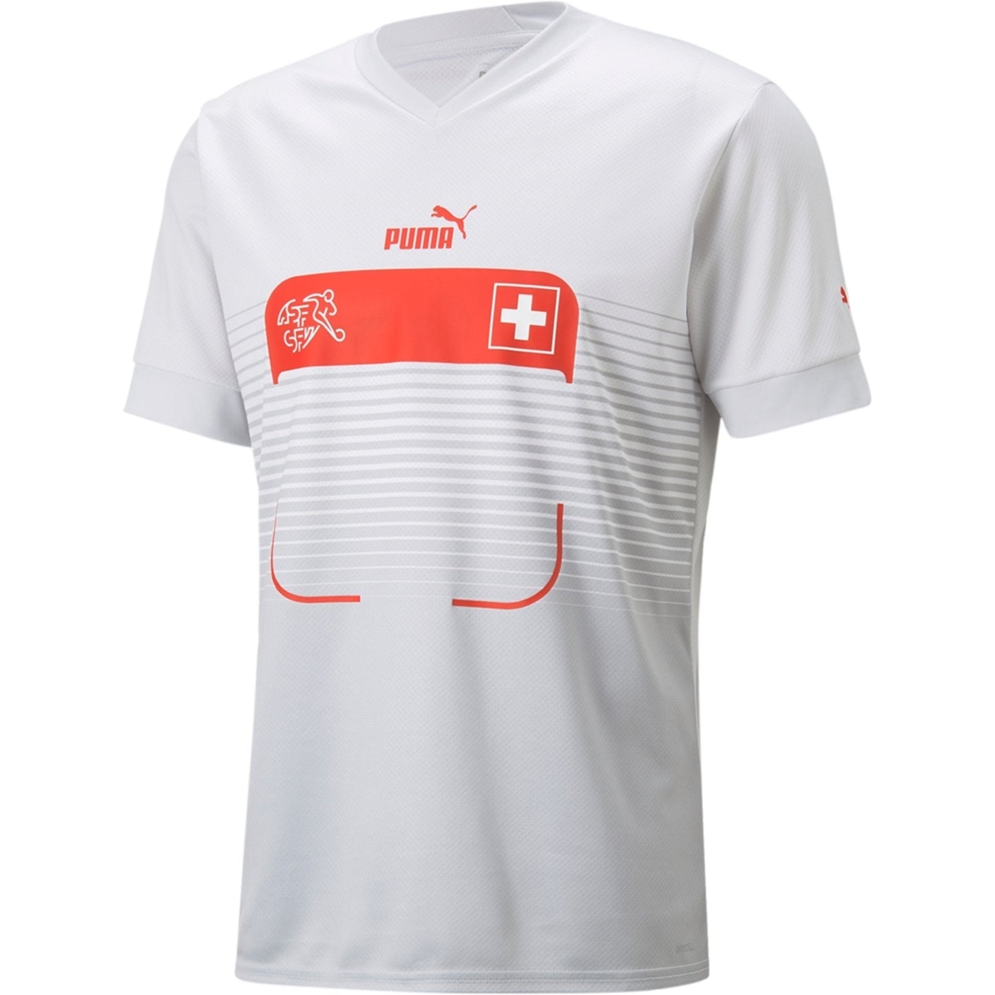 Switzerland Away Style 2 Soccer Jersey sports jersey product view 1