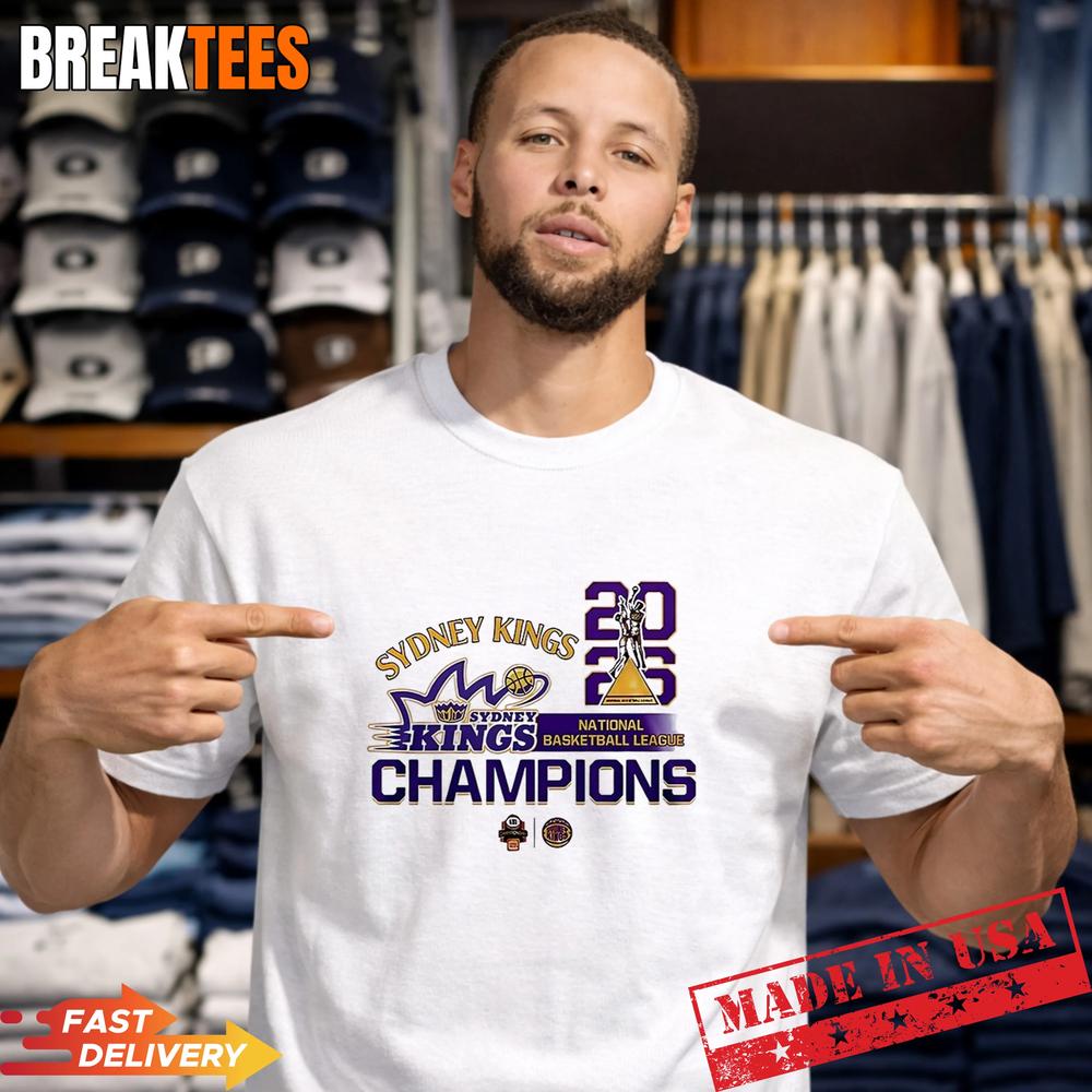 Sydney Kings National Basketball 2026 League Champions Shirt Unisex T-shirt, Sweatshirt, Hoodie, Long Sleeve Tee - T-Shirt, Sweatshirt, Hoodie