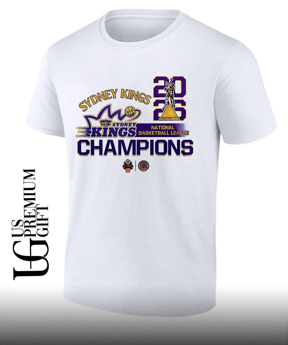 Sydney Kings National Basketball League Champions 2026 shirt Unisex T-shirt, Sweatshirt, Hoodie, Long Sleeve Tee - T-Shirt, Sweatshirt, Hoodie
