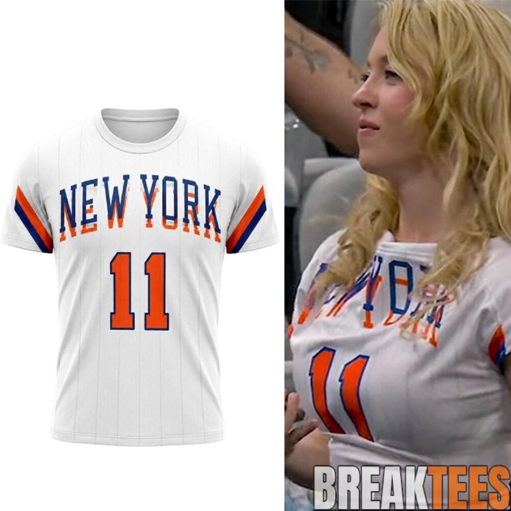 Sydney Sweeney Jalen Brunson Knicks Vs Spurs Game 5 Shirt Unisex T-shirt, Sweatshirt, Hoodie, Long Sleeve Tee - T-Shirt, Sweatshirt, Hoodie